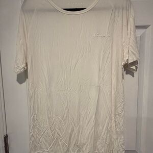 Youngla Men's White T-shirt